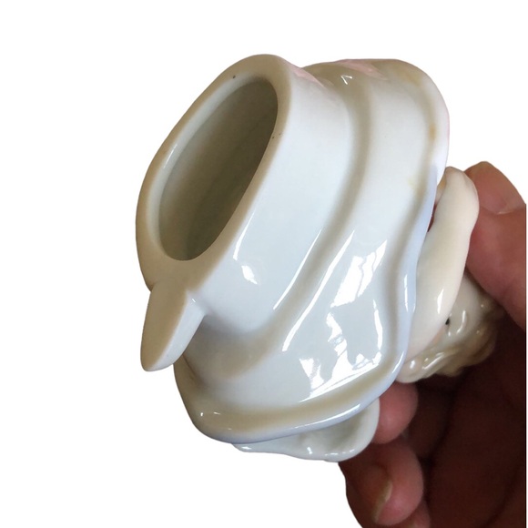 Avon rose cherubs porcelain teapot & 4  matching cups set girls tea party - Picture 8 of 13